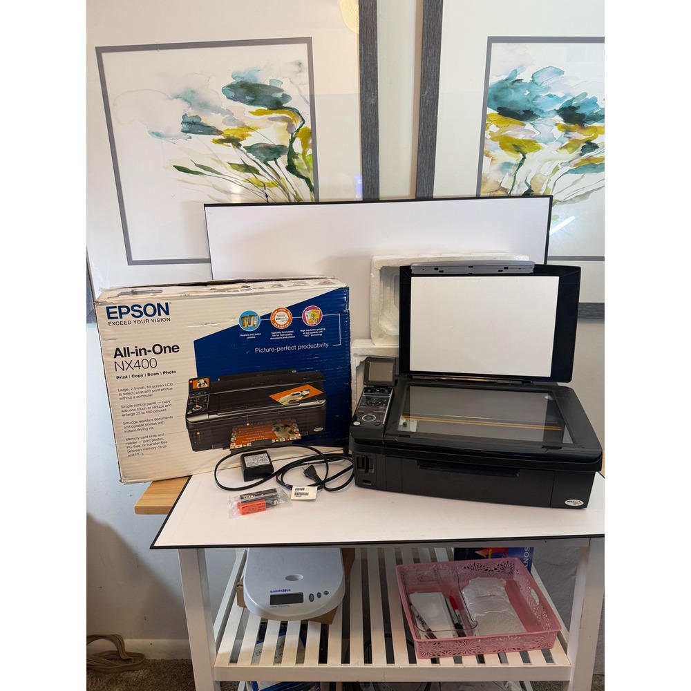 Epson Stylus NX400 All-in-One Inkjet Printer Scanner Copier Black C11CA21201